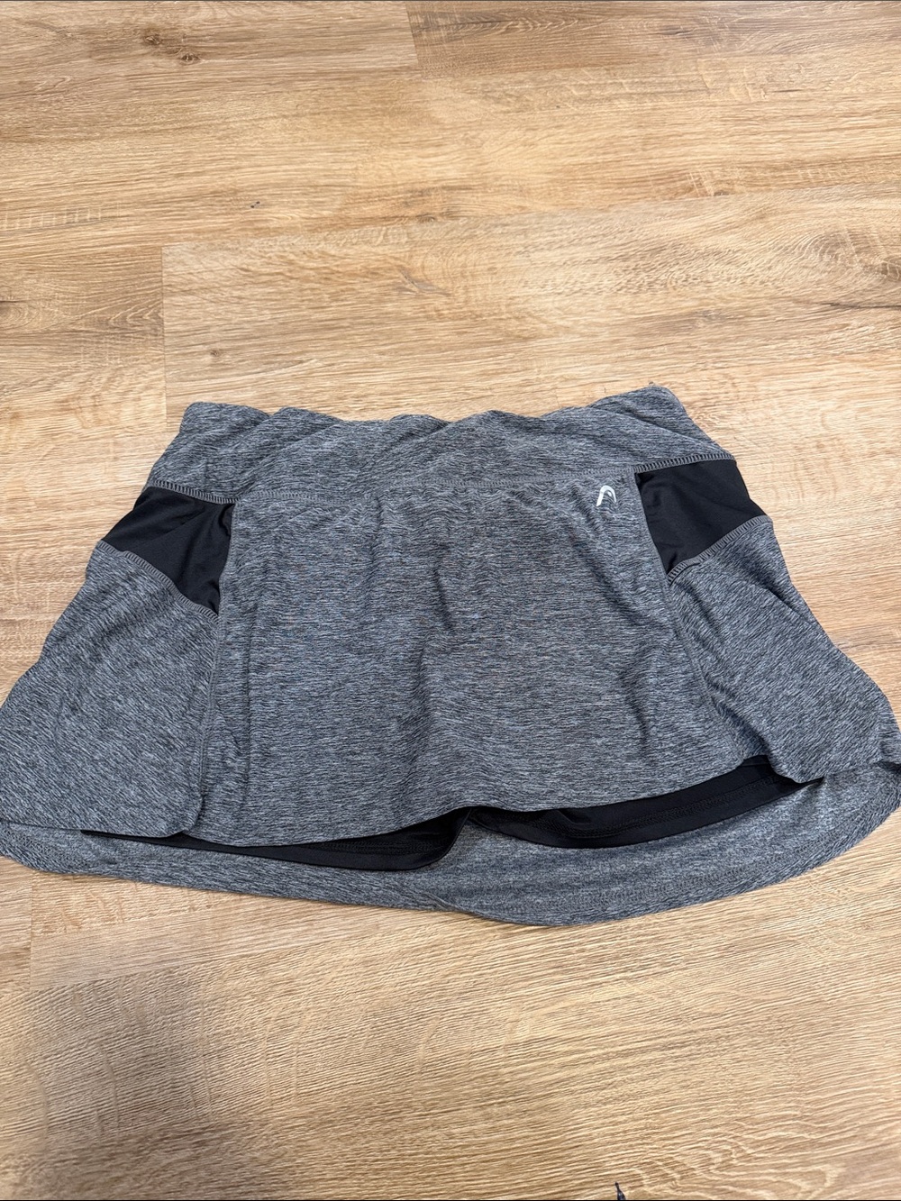 Head Gray and Black Tech Skater Skirt